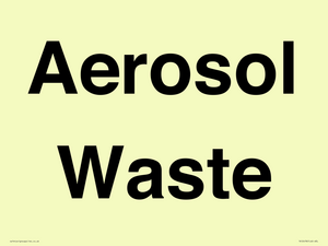 Aerosol Waste